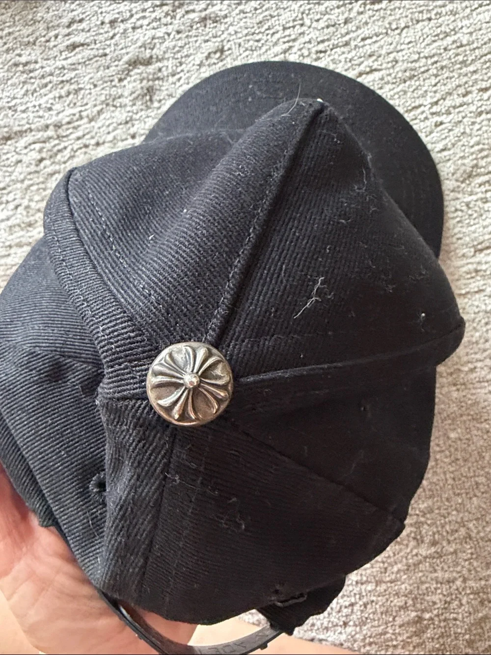 Chrome Hearts RS3 Baseball Hat Black